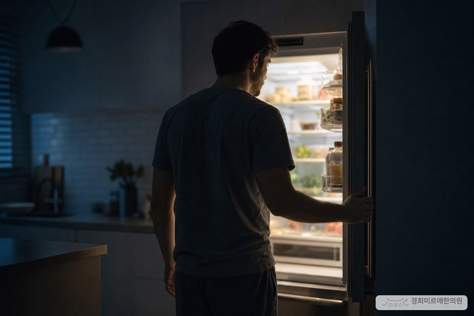 낮엔 잘 참는데 밤만 되면 무너집니다 — 야식이 당기는 진짜 이유