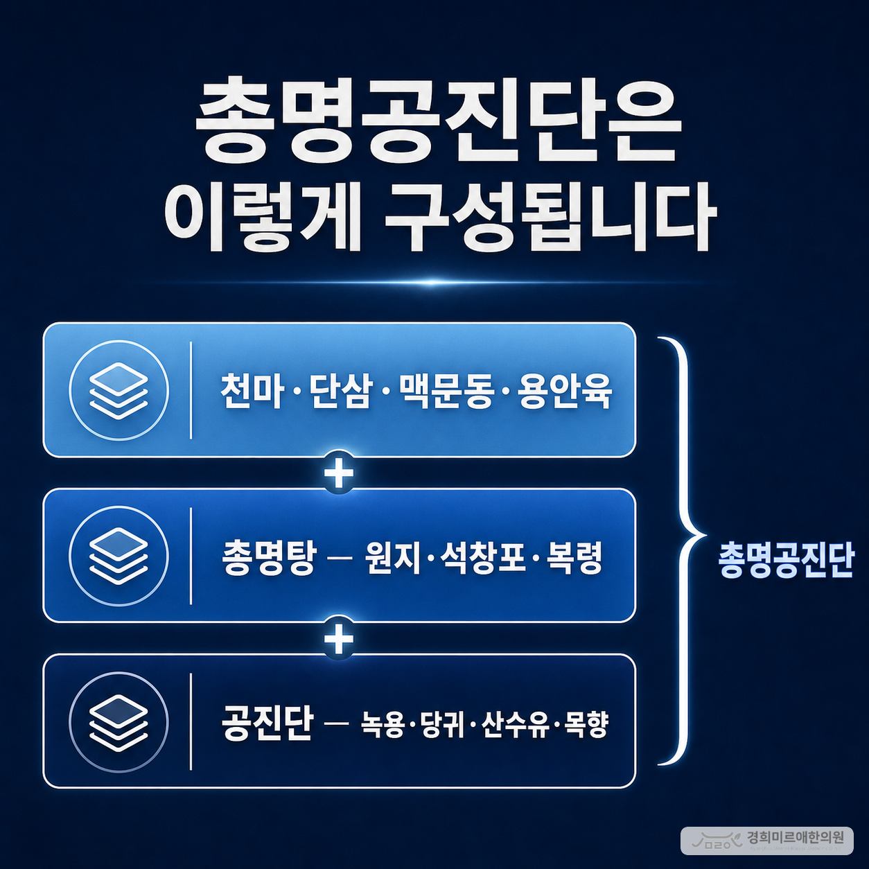 공진단과 총명공진단, 우리 아이는 어느 쪽일까요