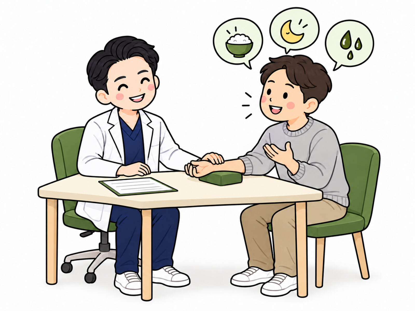 체질 진단은 이렇게 진행합니다